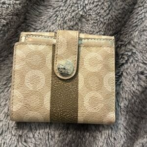 Double sided Coach Leather Monogram Wallet/Card Holder